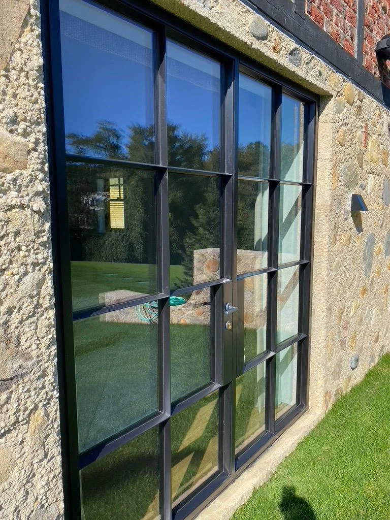 black thermally broken steel doors mixlegno in southampton ny custom doors black thermally broken steel doors mixlegno in southampton ny custom doors