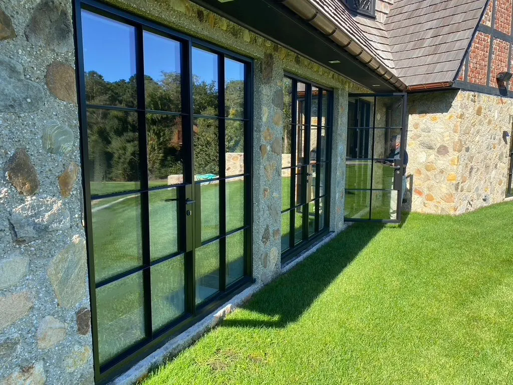 black thermally broken steel doors mixlegno in southampton ny door supplier black thermally broken steel doors mixlegno in southampton ny door supplier