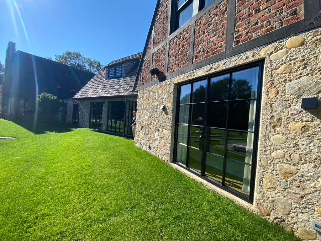 black thermally broken steel doors mixlegno southampton door and window black thermally broken steel doors mixlegno southampton door and window