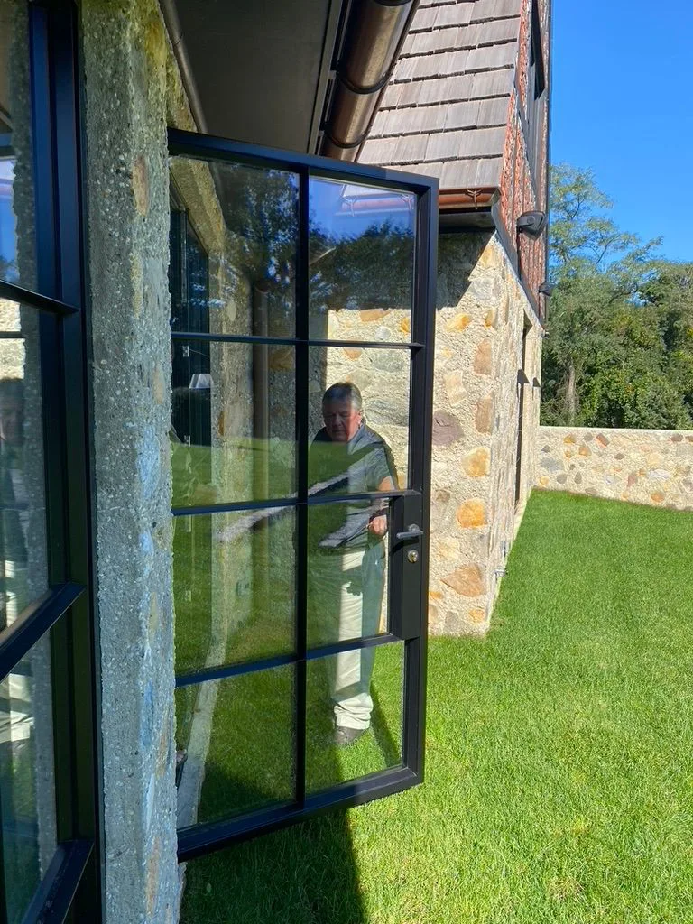 black thermally broken steel doors mxlegno southampton ny luxury windows black thermally broken steel doors mxlegno southampton ny luxury windows