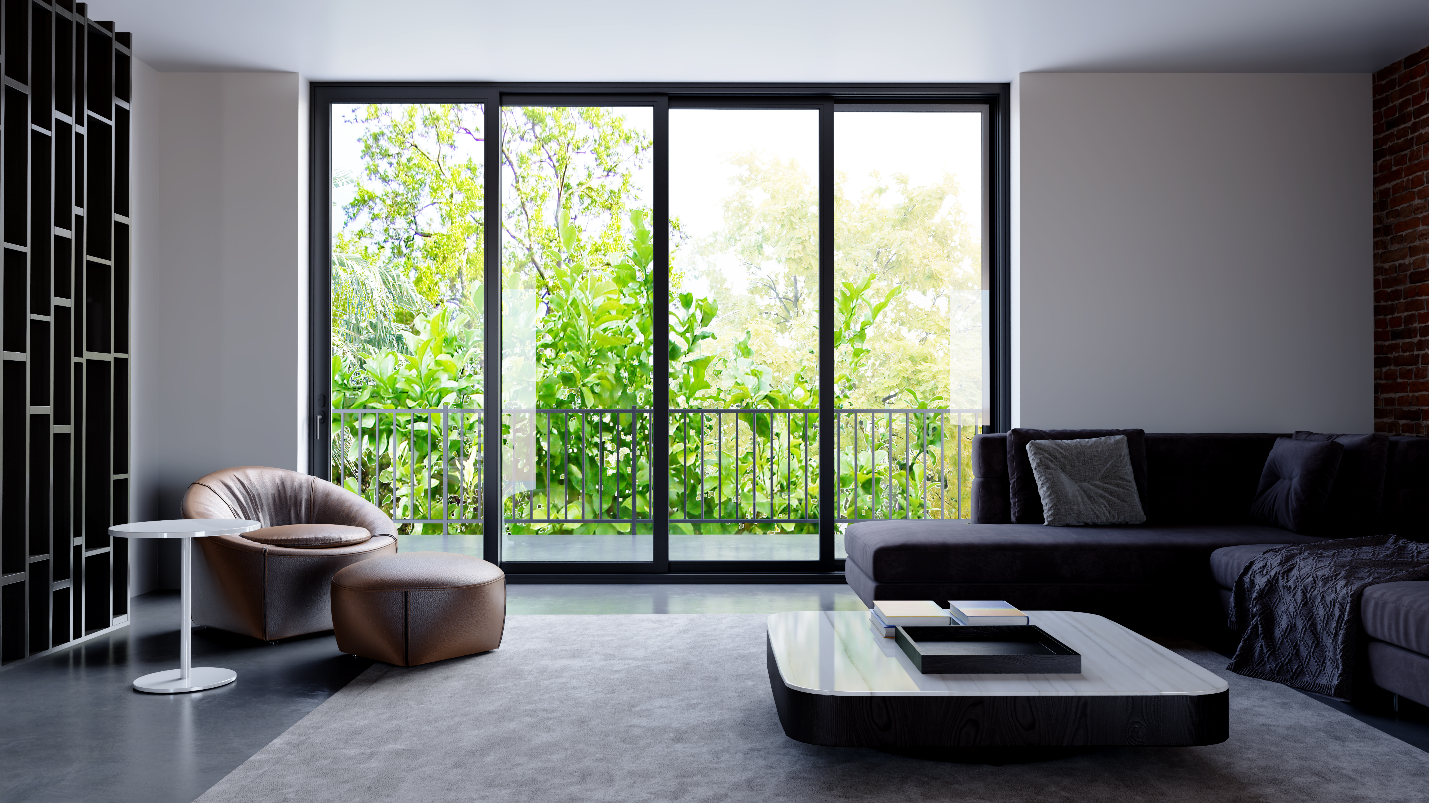 Expert Aluminum Doors For Scarsdale, NY Homes | Rockman Windows & Doors Custom aluminum doors supplied by Rockman Windows & Doors for a luxury home in Scarsdale, NY.